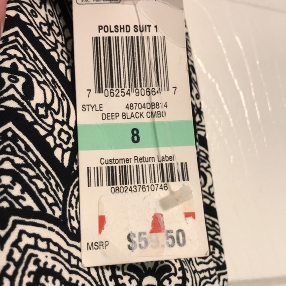 NWT! Charter Club knee length patterned skirt - Picture 3 of 7